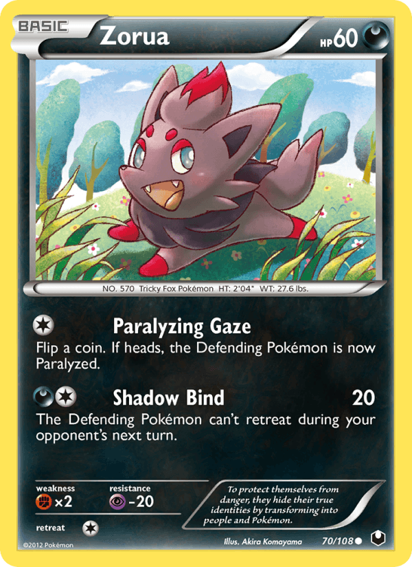 Zorua (70) (Dark Explorers)