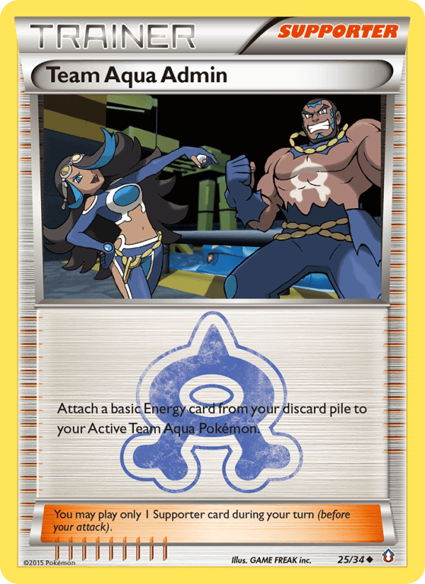 Team Aqua Admin (Double Crisis)