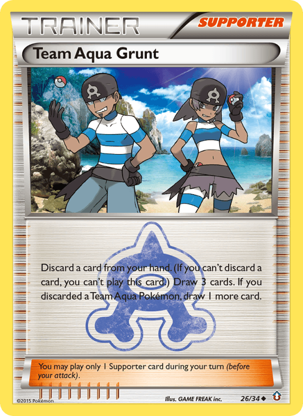 Team Aqua Grunt (Double Crisis)