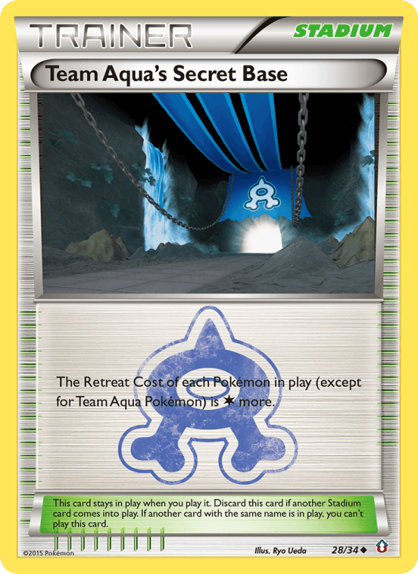 Team Aqua's Secret Base (Double Crisis)