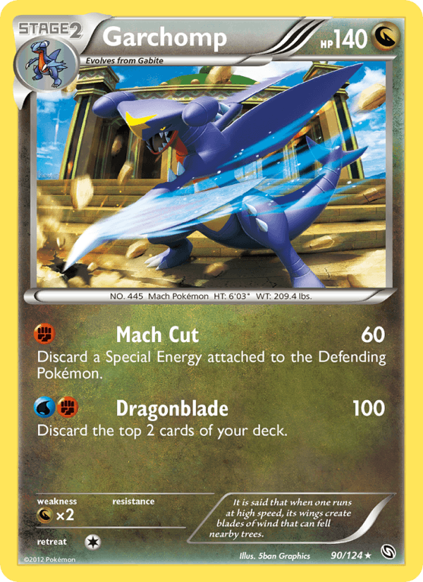 Garchomp (90) (Dragons Exalted)