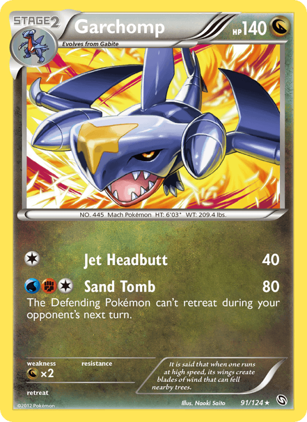 Garchomp (91) (Dragons Exalted)
