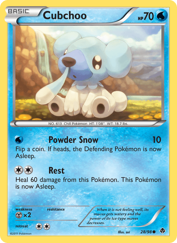Cubchoo (28) (Emerging Powers)