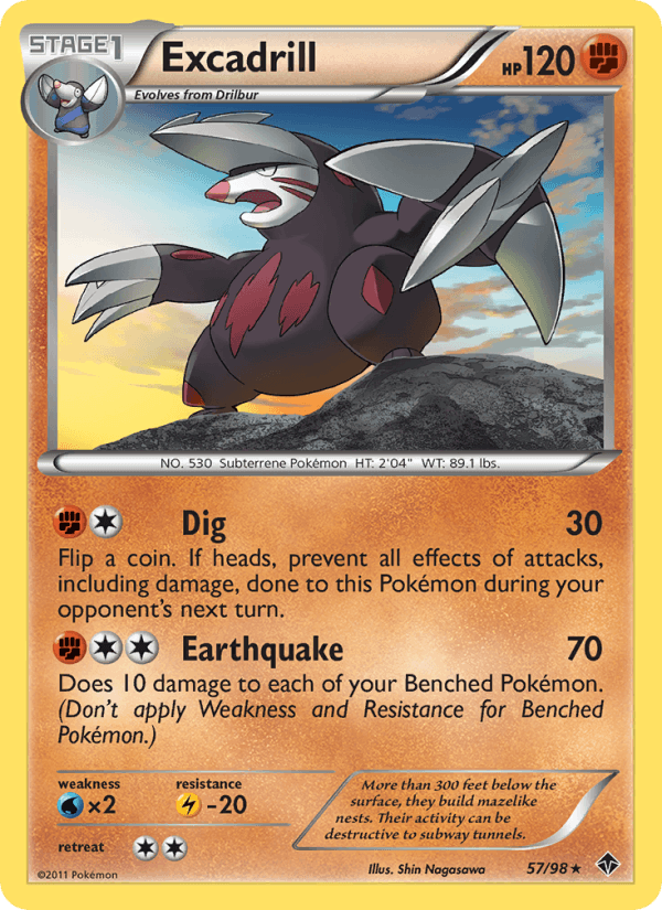 Excadrill (57) (Emerging Powers)