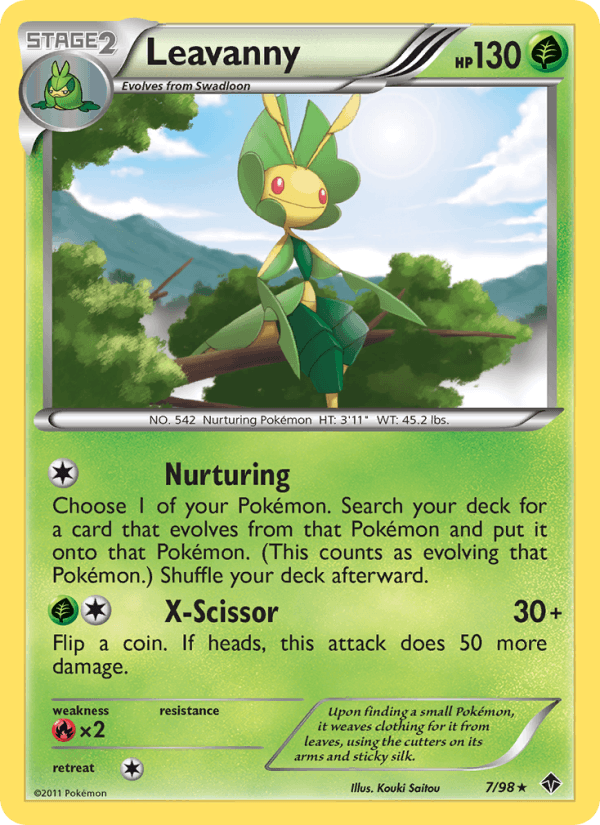 Leavanny (7) (Emerging Powers)