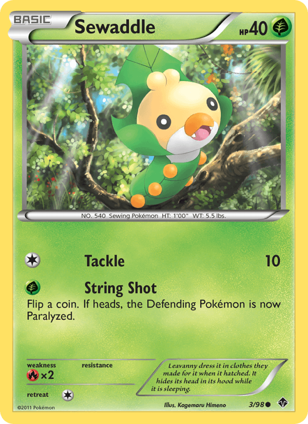 Sewaddle (3) (Emerging Powers)