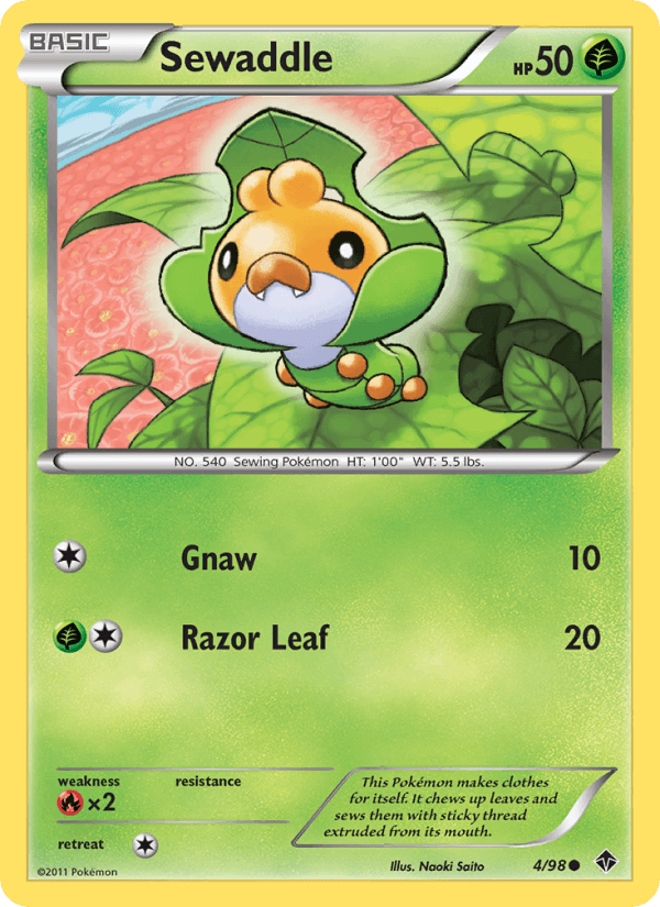 Sewaddle (4) (Emerging Powers)