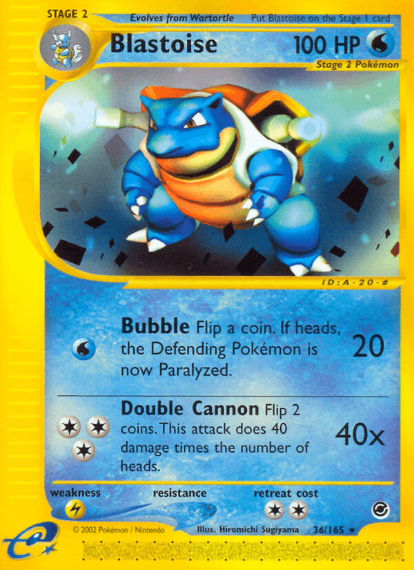 Blastoise (36) (Expedition)