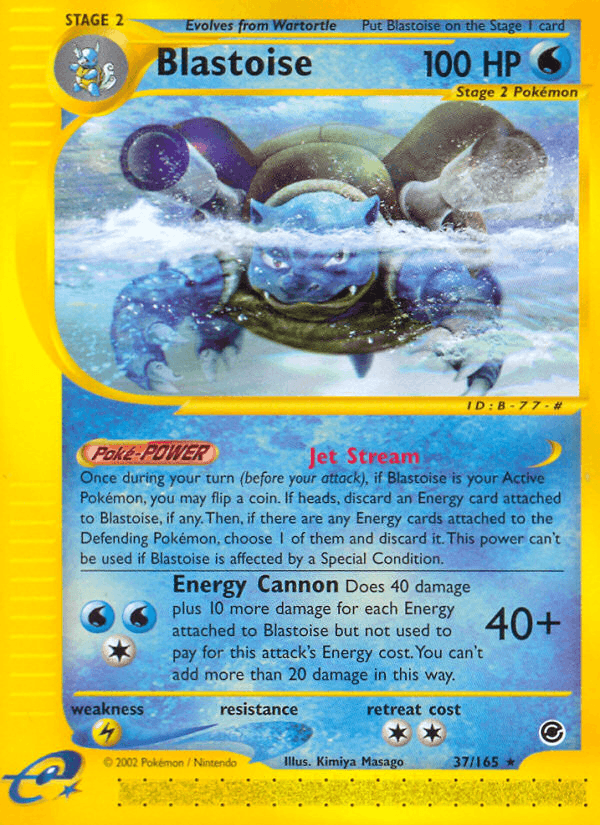 Blastoise (37) (Expedition)