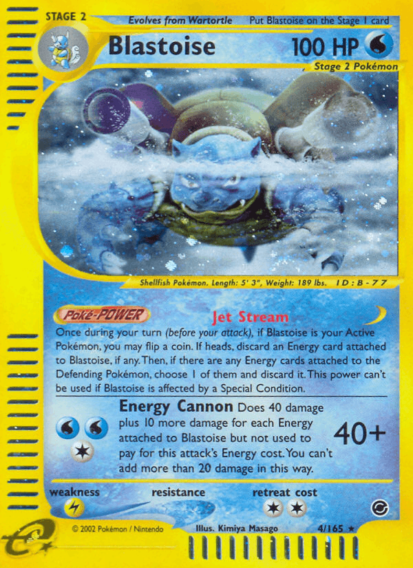 Blastoise (4) (Expedition)