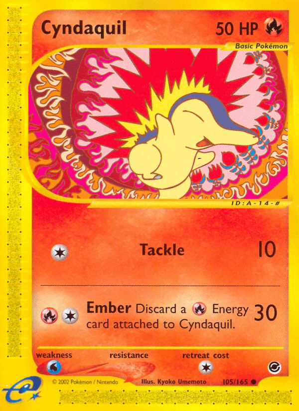 Cyndaquil (105) (Expedition)