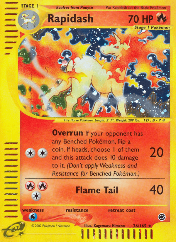 Rapidash (26) (Expedition)