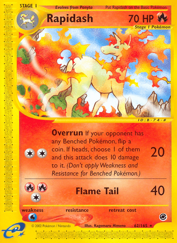 Rapidash (62) (Expedition)