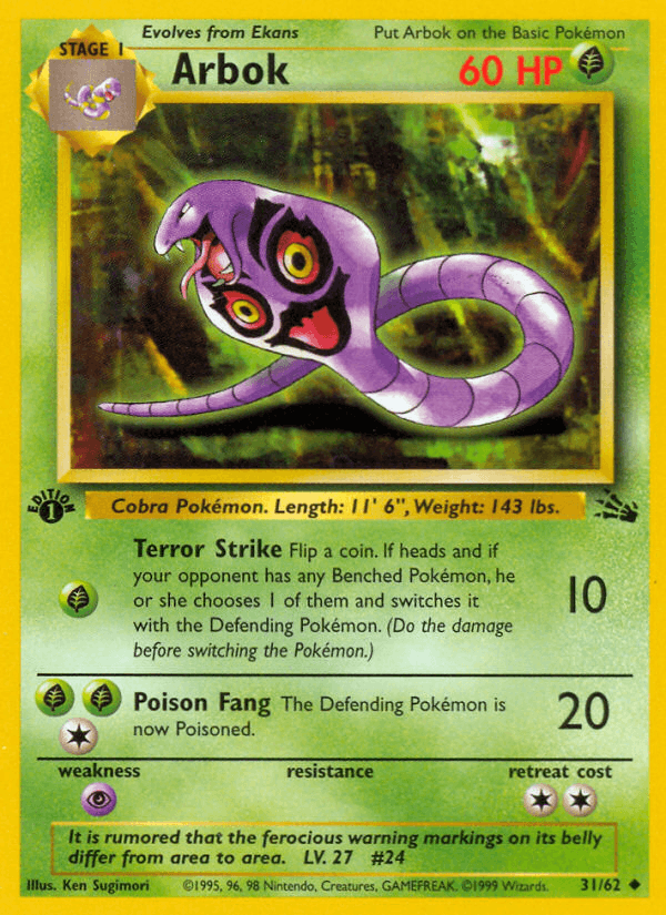 Arbok (Fossil)