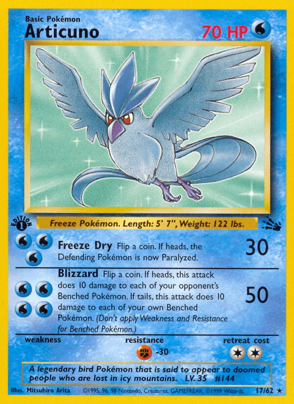Articuno (17) (Fossil)