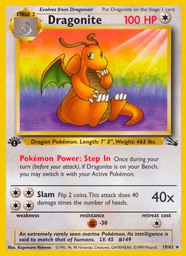 Dragonite (19) (Fossil)