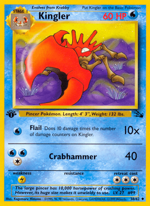 Kingler (Fossil)