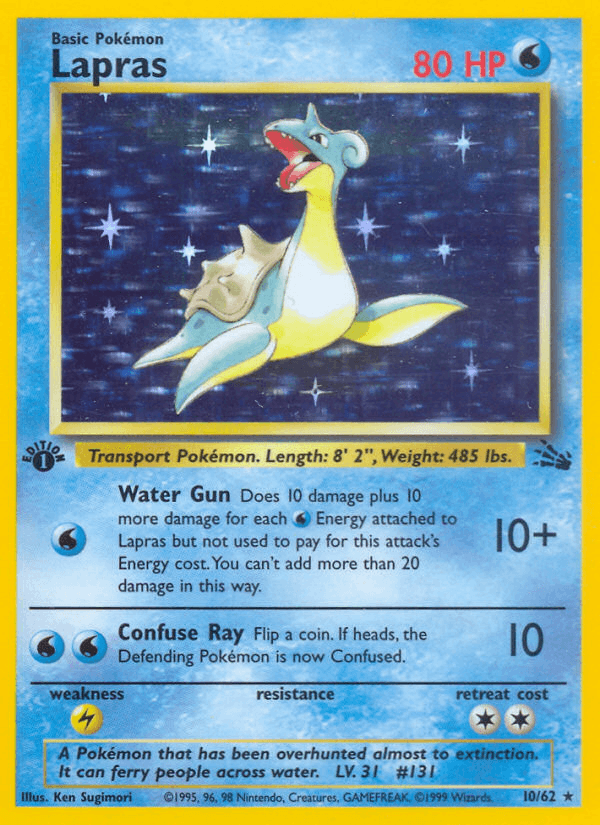 Lapras (10) (Fossil)
