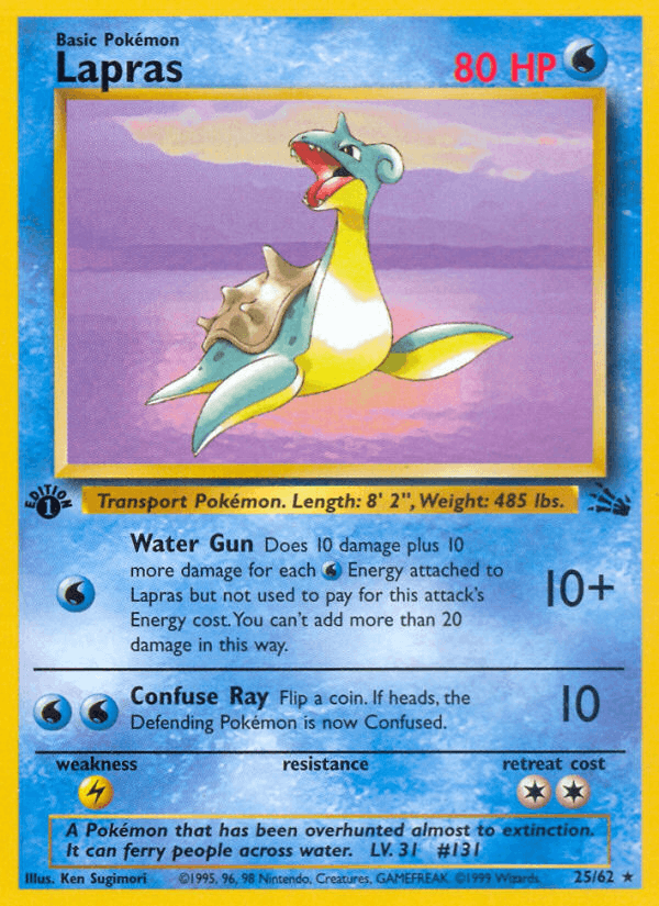 Lapras (25) (Fossil)