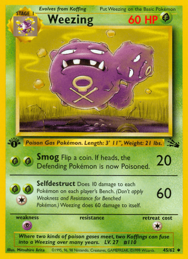 Weezing (Fossil)