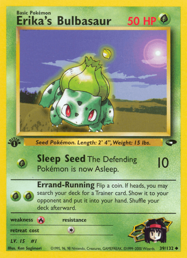 Erika's Bulbasaur (Gym Challenge)