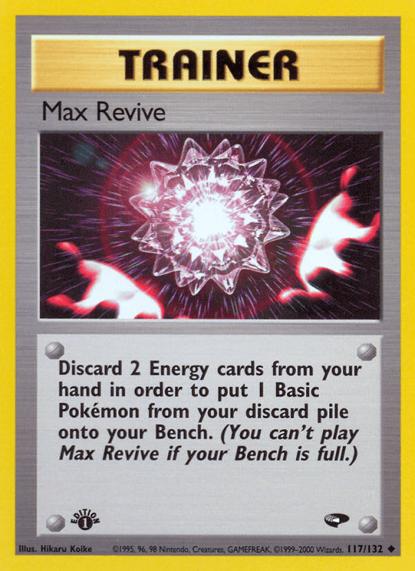 Max Revive (Gym Challenge)