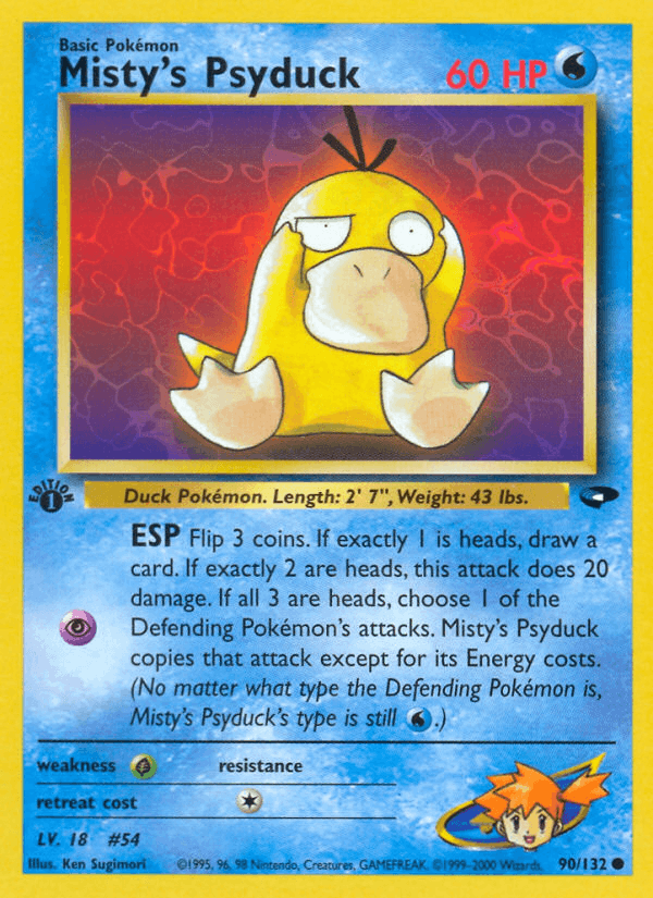 Misty's Psyduck (Gym Challenge)