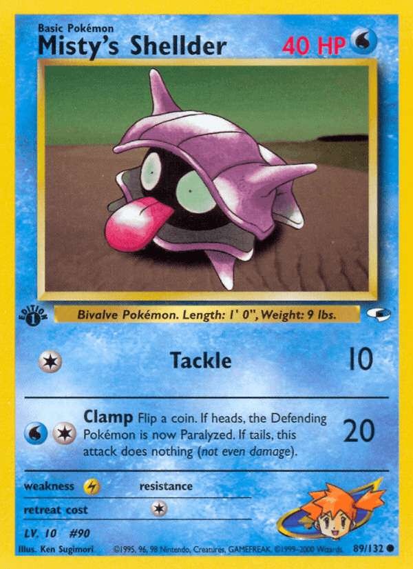 Misty's Shellder (Gym Heroes)