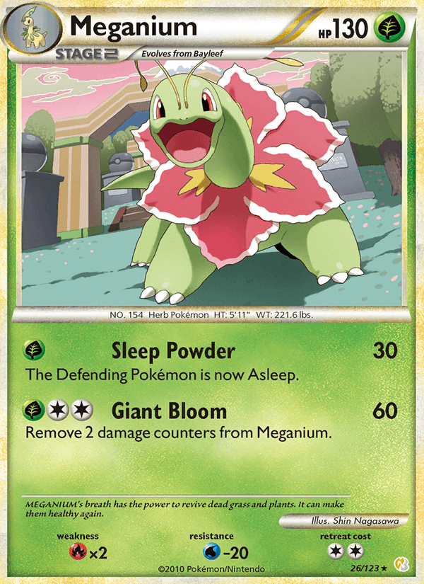 Meganium (HeartGold SoulSilver)