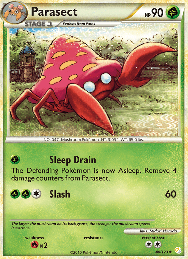 Parasect (HeartGold SoulSilver)