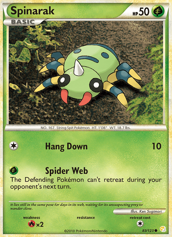 Spinarak (HeartGold SoulSilver)