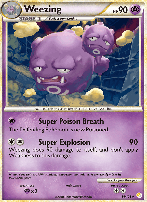 Weezing (HeartGold SoulSilver)