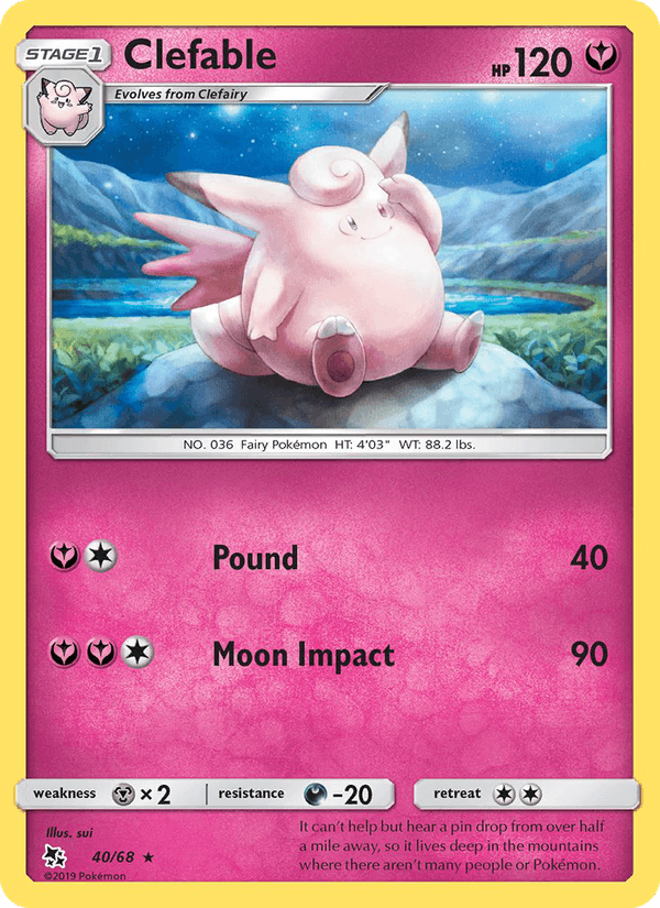 Clefable (Hidden Fates)