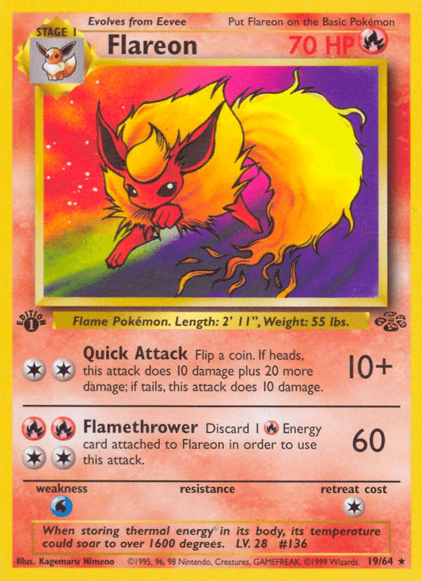 Flareon (19) (Jungle)