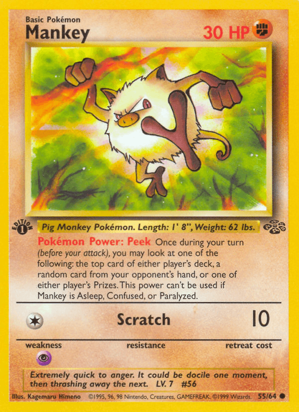 Mankey (Jungle)