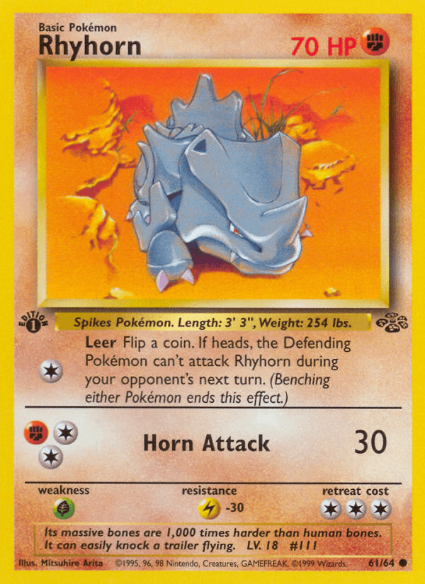 Rhyhorn (Jungle)