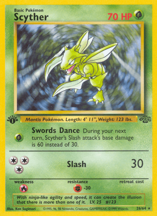 Scyther (26) (Jungle)
