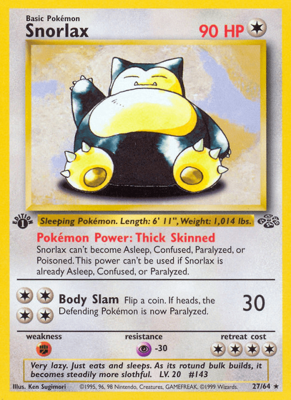 Snorlax (27) (Jungle)