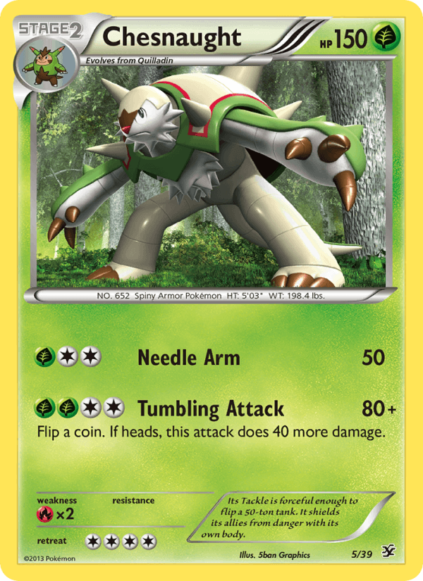 Chesnaught (Kalos Starter Set)