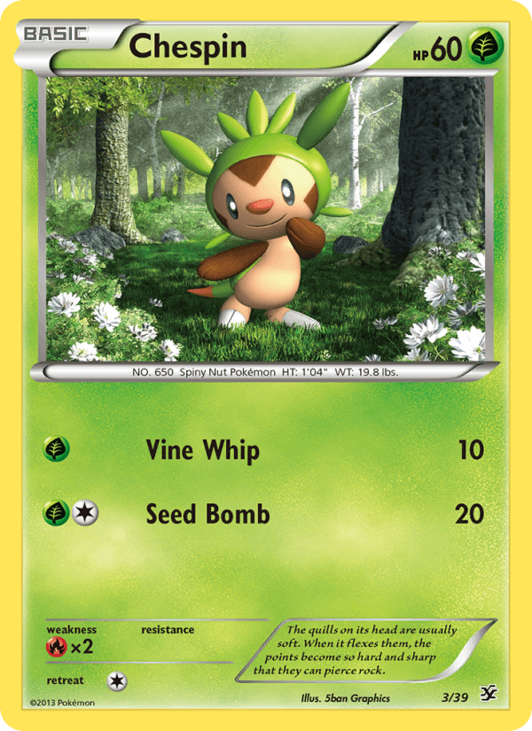 Chespin (Kalos Starter Set)