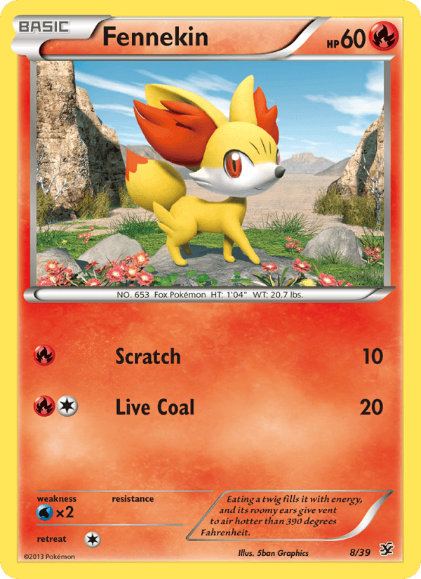 Fennekin (Kalos Starter Set)