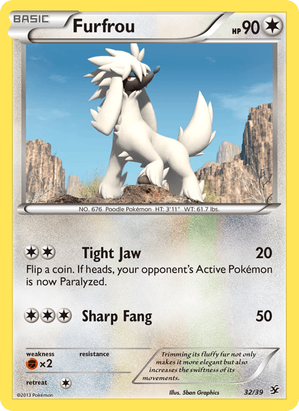 Furfrou (32) (Kalos Starter Set)