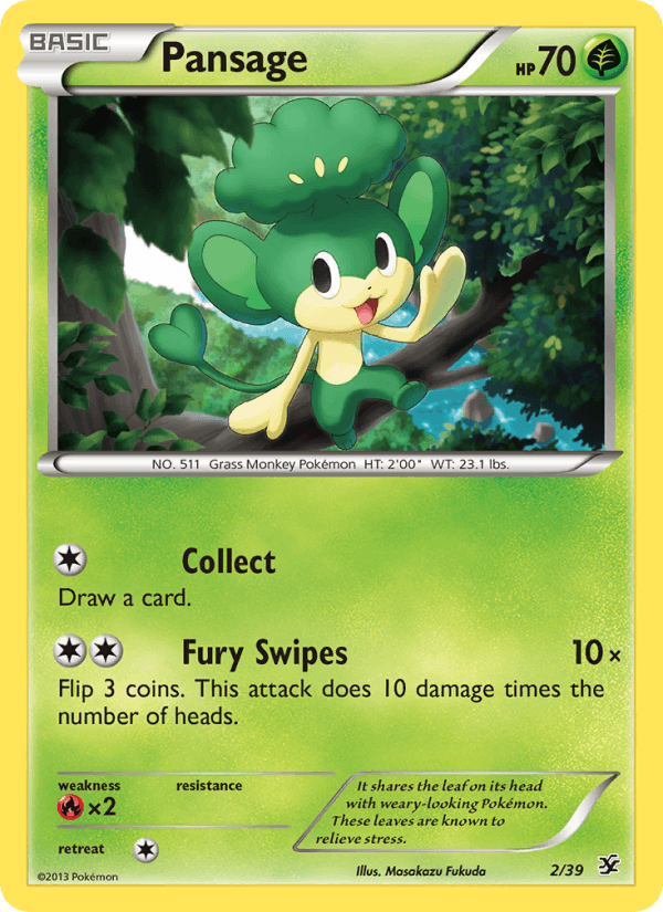 Pansage (Kalos Starter Set)