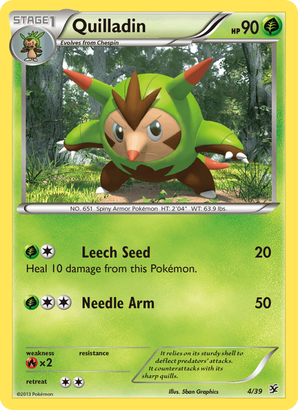 Quilladin (Kalos Starter Set)