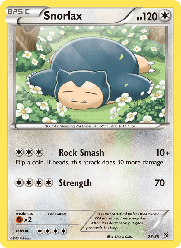 Snorlax (Kalos Starter Set)