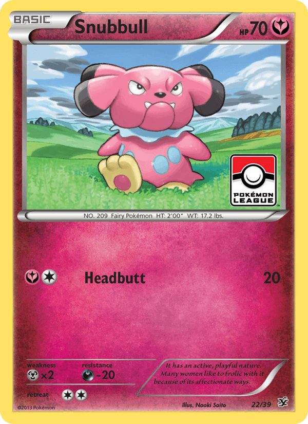 Snubbull (Kalos Starter Set)