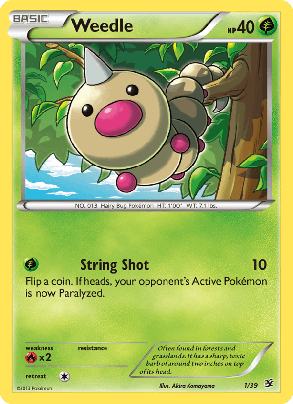 Weedle (Kalos Starter Set)