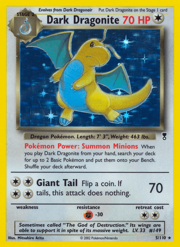 Dark Dragonite (Legendary Collection)