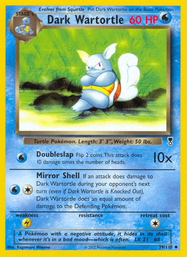 Dark Wartortle (Legendary Collection)