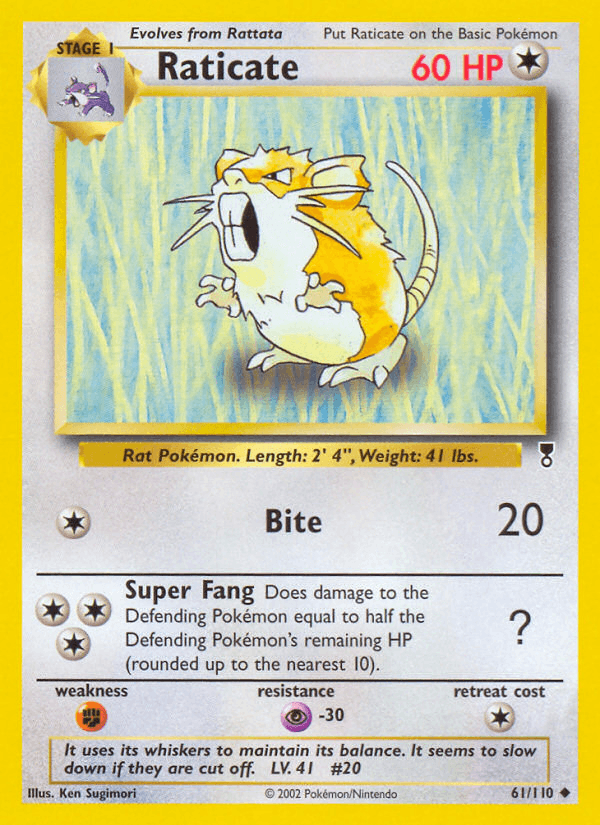 Raticate (Legendary Collection)